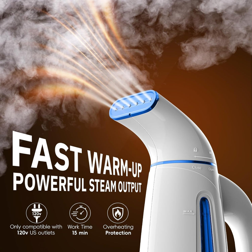 Steamer for Clothes, Handheld Clothing Steamer for Garment, 240Ml Big Capacity 700W Portable Travel Steam Iron (Only for 120V)