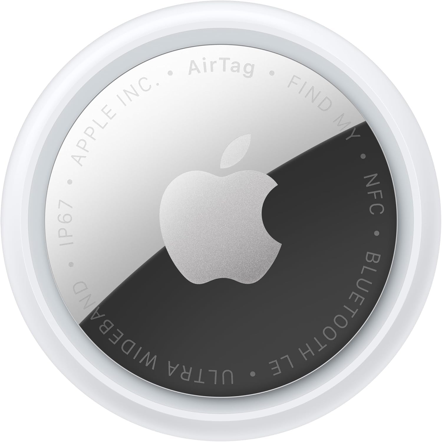 Airtag (2Nd Generation): Tracker for Keychain, Wallet, and More; Locator with Sound; Simple One-Tap Setup with Iphone or Ipad; Key Finder with up to 1.5X Precision Finding Range
