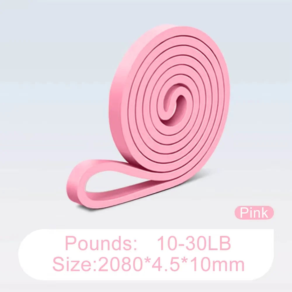 Silicone Pull up Bands Resistance Bands,5 Resistance Levels Assistance Bands for Fitness Home Gym Working Out, Muscle Training