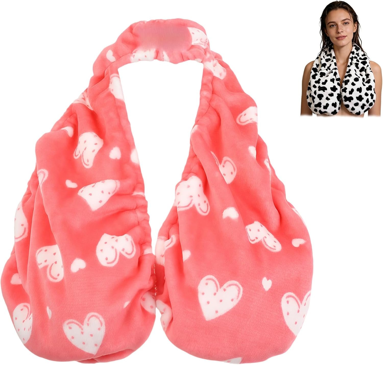 2027 New Hands-Free Adjustable Shower Towel Bra for Women, Bra Towel, Suitable for Drying off after a Bath, Self-Care