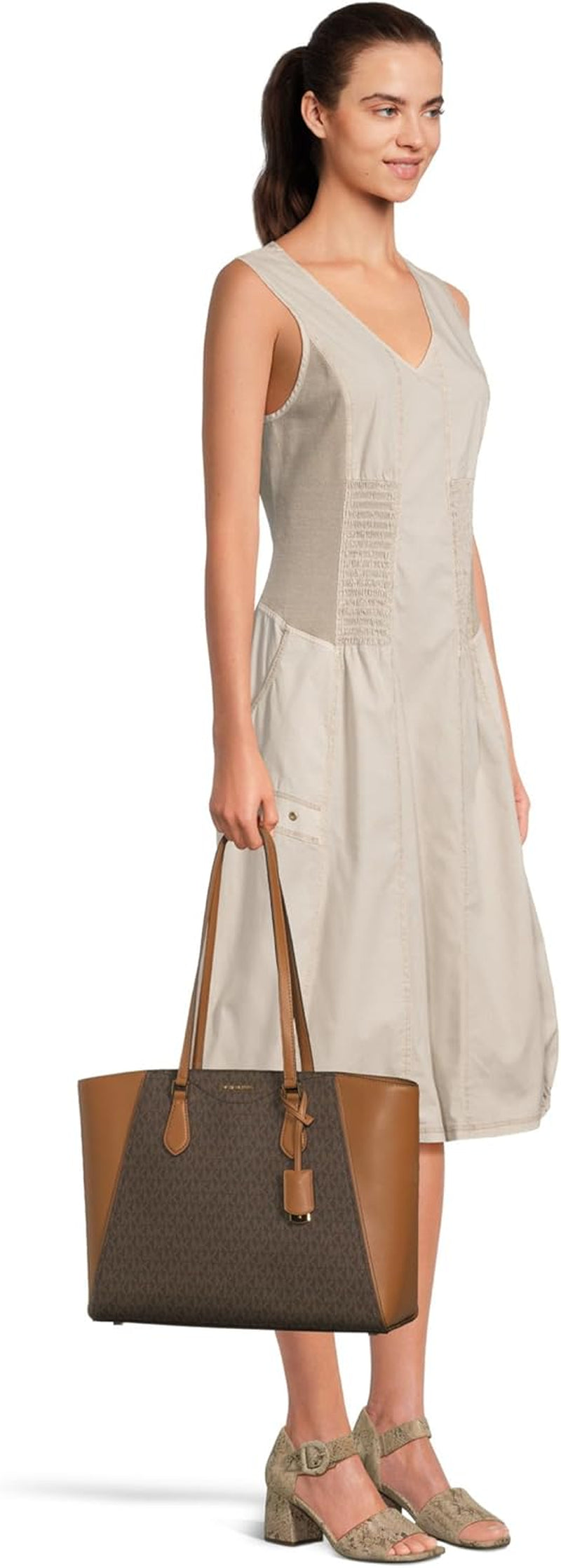 MICHAEL  Taryn Large Multi Function Top Zip Tote