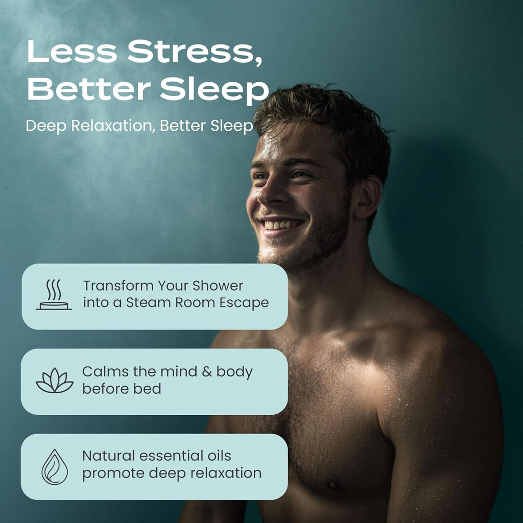 Shower Steamers Aromatherapy 15 Pack – Fathers Day Gift for Dad, Birthday Gifts for Women & Men, Spa Stress Relief & Relaxation Self Care Gifts – Premium Eucalyptus Essential Oil Tablets