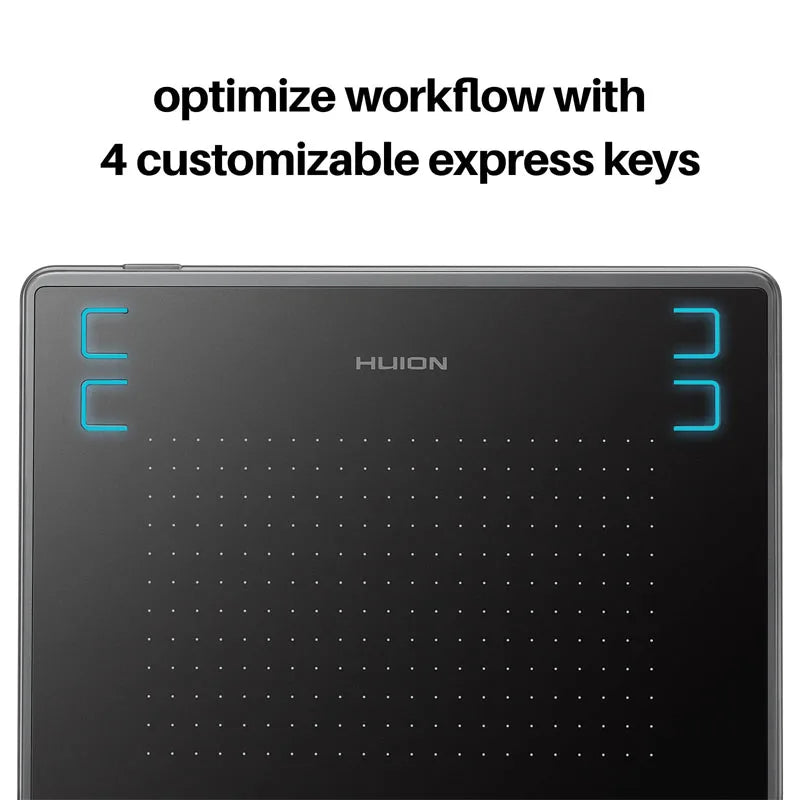 H430P Digital Tablets Micro USB Signature Graphics Drawing Pen Tablet OSU Game Battery-Free Tablet Android Mac Windows