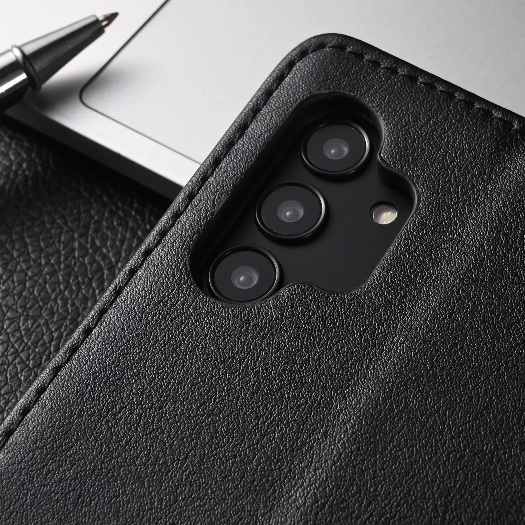 Premium Leather Wallet Case for Xiaomi Redmi Note Series: Compatible with Models 13, 12, 12S, 11, 11S, 10, S, 9, 9S, 8, 7 Pro Max, 8T, and Redmi 10, 10A, 10C, 9A, 9C
