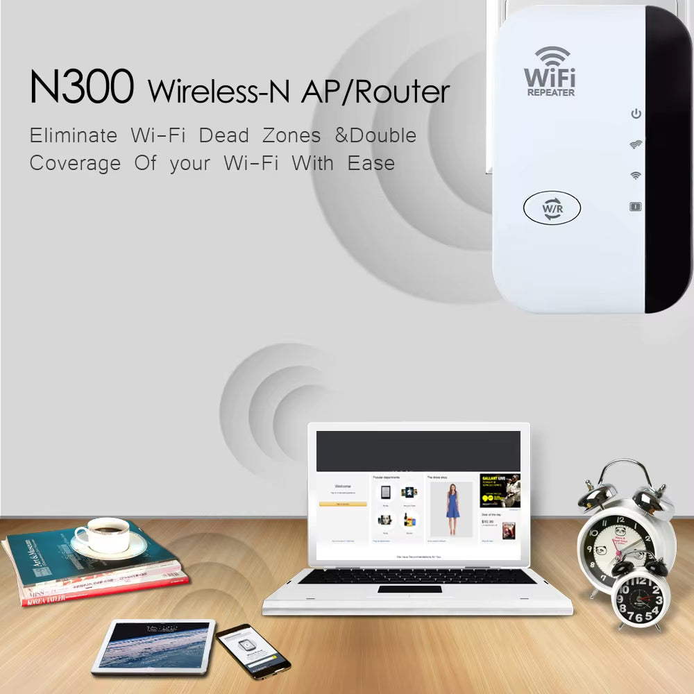 300Mbps Wireless WIFI Repeater Remote Wifi Extender Wifi Amplifier 802.11N Wifi Booster Repetidor Amplifier Wi Fi Reapeter