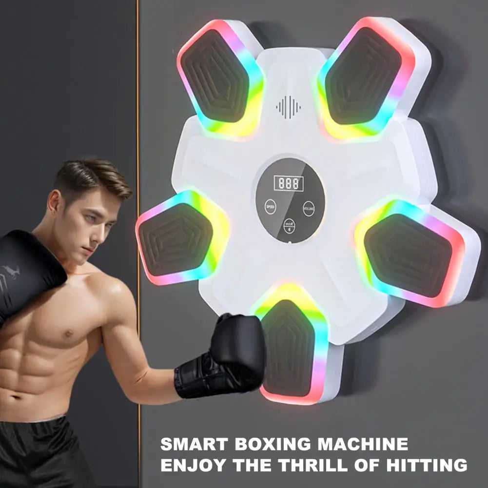 Reaction Speed Training Equipment Led Boxing Training Target Punching Pad with Bluetooth Compatibility for Home Gym Workout