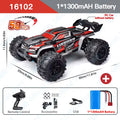 1:16 70KM/H or 50KM/H 4WD RC Car with LED Remote Control Cars High Speed Drift Monster Truck for Kids Vs Wltoys 144001 Toys