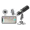 Wireless Skin Analyzer Machine Dermatoscope Scalp/Skin/Hair Follicle Detection Testing Analysis Magnifier UV Skin Analyzer Professional 1000X Facial Skin Detector Digital Microscope