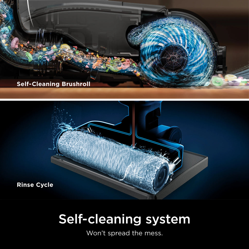 Shark Hydrovac Messmaster Corded 3-In-1 Vacuum, Mop and Self-Cleaning System - WD161