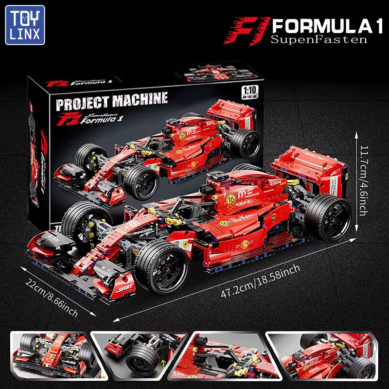RC Race Cars Building Sets Building Blocks Car Cool Collectible Model Car Kits Toys Christmas Gift