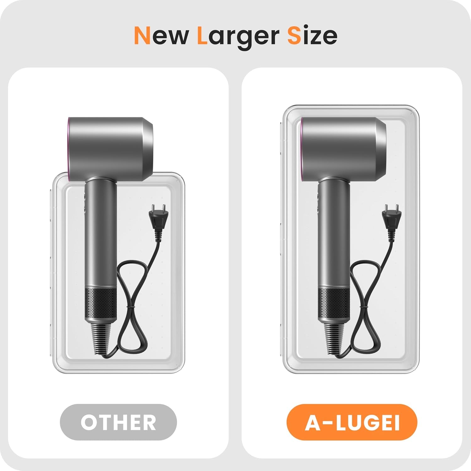 【Military Grade】 Drawer Organizer, 【𝟱𝗦𝗶𝘇𝗲】 Makeup Organizer, 【Holds 177 Items】 Bathroom Organizers and Storage, Organization and Storage, Desk Drawer Organizer for Vanity (Clear)