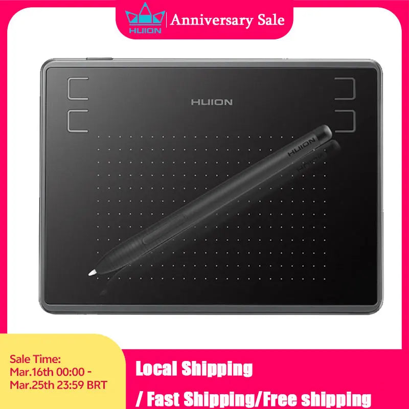 H430P Digital Tablets Micro USB Signature Graphics Drawing Pen Tablet OSU Game Battery-Free Tablet Android Mac Windows