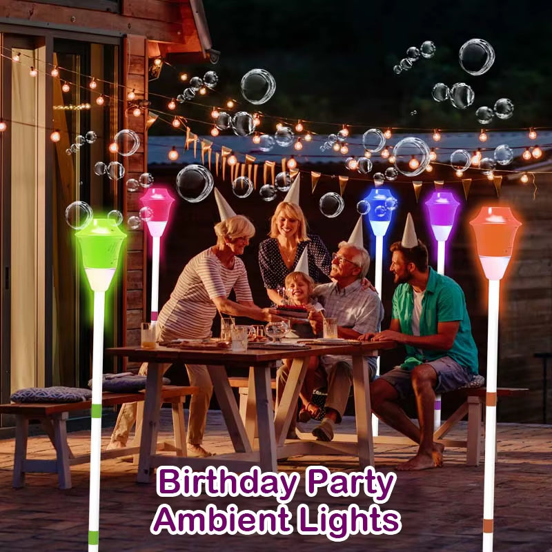 Street Light Bubble Machine Fully Automatic Bubble with Light Birthday Outdoor Wedding Party without Battery Bubble Water