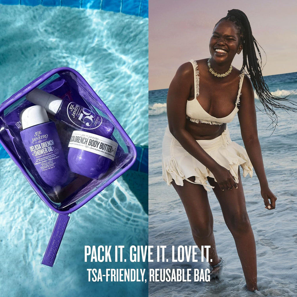 Sol De Janeiro Jet Set | Travel Shower Kit | $40 Value