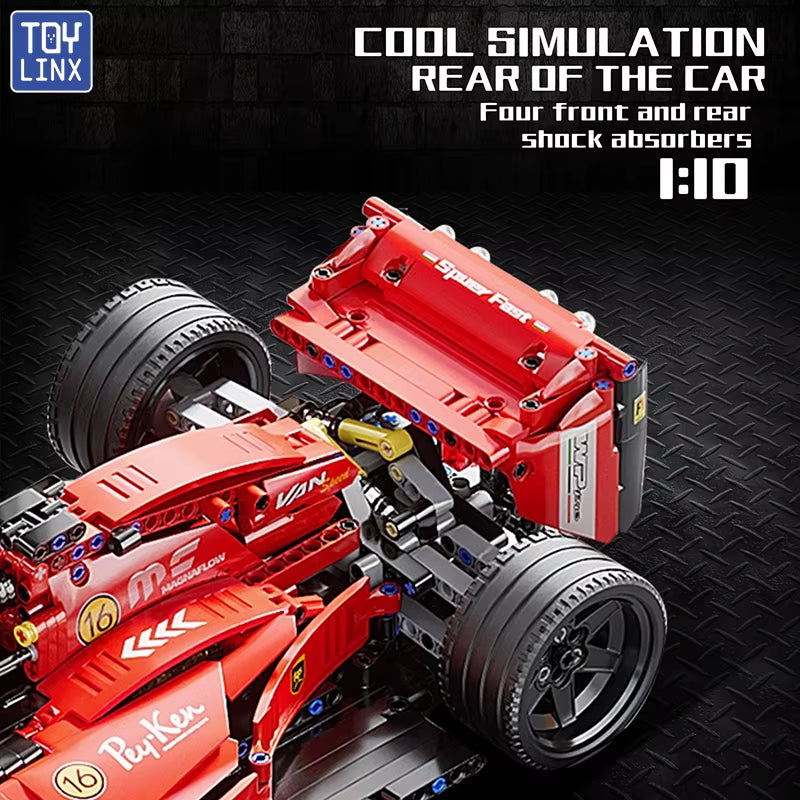 RC Race Cars Building Sets Building Blocks Car Cool Collectible Model Car Kits Toys Christmas Gift