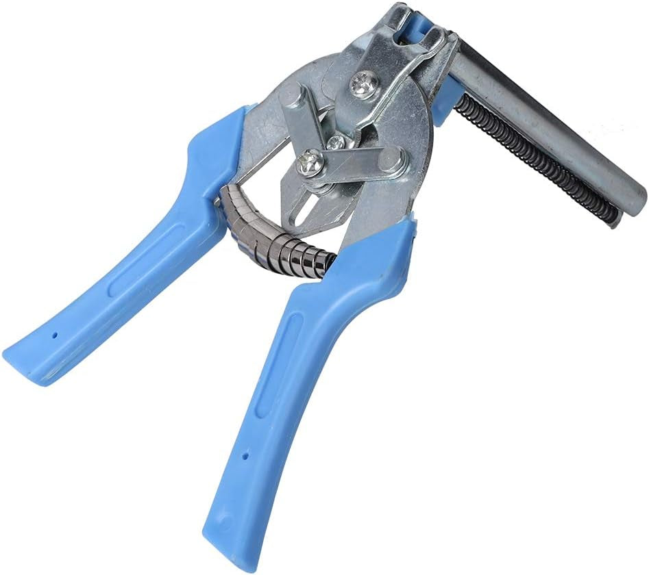 Pet Cage Pliers, Pet Animal Bird Cage Wire Cage Buckle Pliers Clamp Installation Tools for Cats, Dogs, Rabbits, Chickens, Birds (Blue)