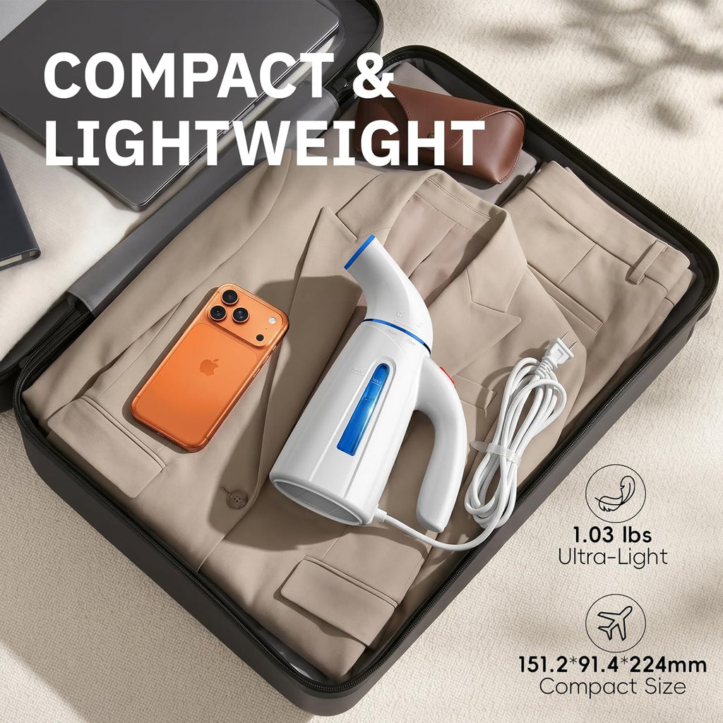 Steamer for Clothes, Handheld Clothing Steamer for Garment, 240Ml Big Capacity 700W Portable Travel Steam Iron (Only for 120V)
