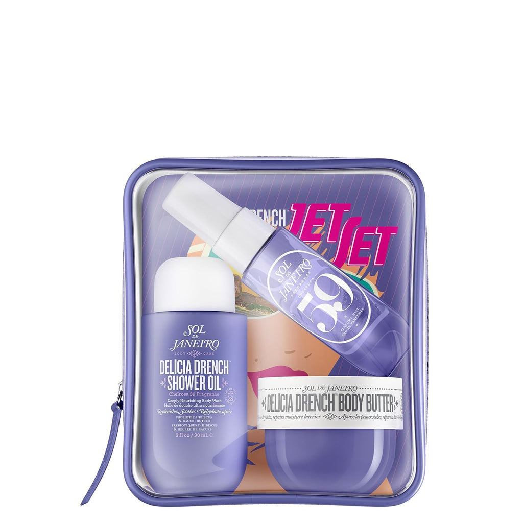 Sol De Janeiro Jet Set | Travel Shower Kit | $40 Value