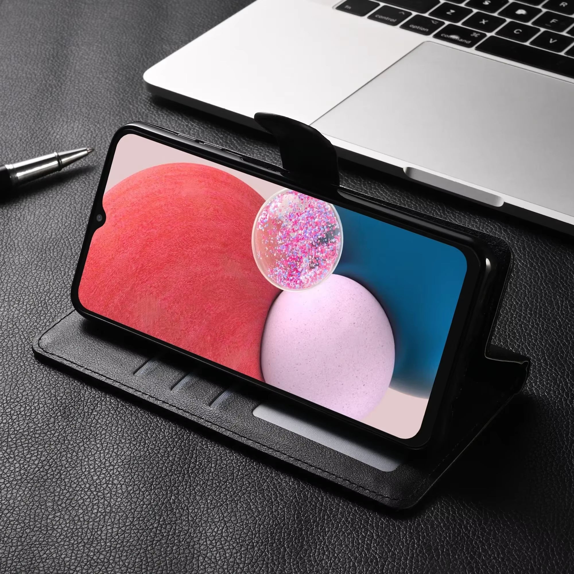 Premium Leather Wallet Case for Xiaomi Redmi Note Series: Compatible with Models 13, 12, 12S, 11, 11S, 10, S, 9, 9S, 8, 7 Pro Max, 8T, and Redmi 10, 10A, 10C, 9A, 9C