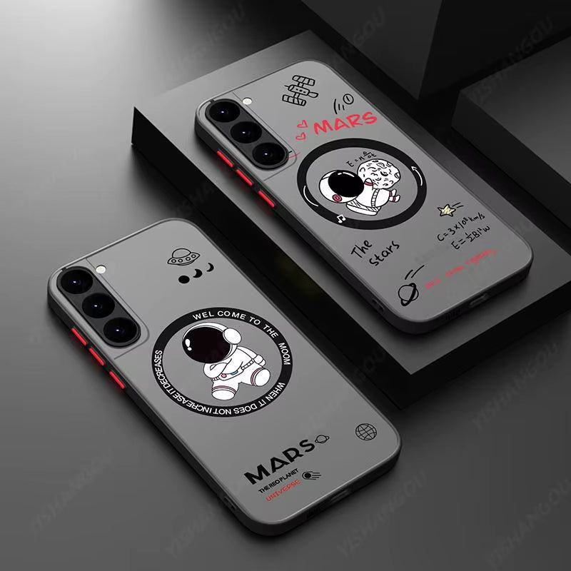 Magnetic for Magsafe Astronaut Case for Samsung Galaxy S23 S22 Ultra S22 plus S21 S20 FE S24 Ultra S26 Hard PC S25 Edge Cover