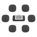 6/8 Music Boxing Machine Split Target Fitness Equipment Bluetooth Wall Target Sandbag Agility Reaction Training for Home