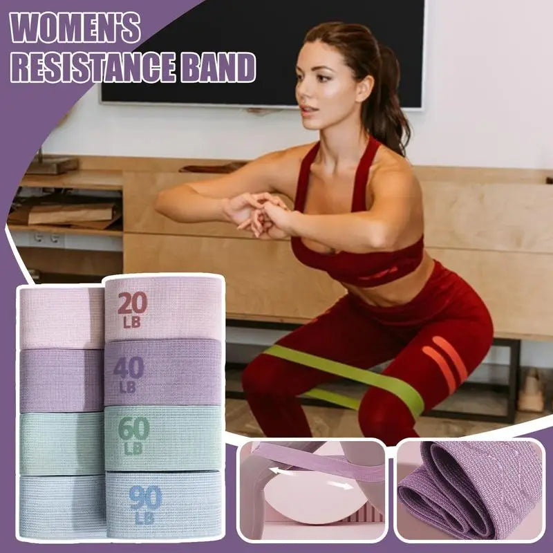 Workout Bands Resistance Workout Resistance Bands for Training 4-Pieces Stretching Pull Straps Physical Training Equipment For